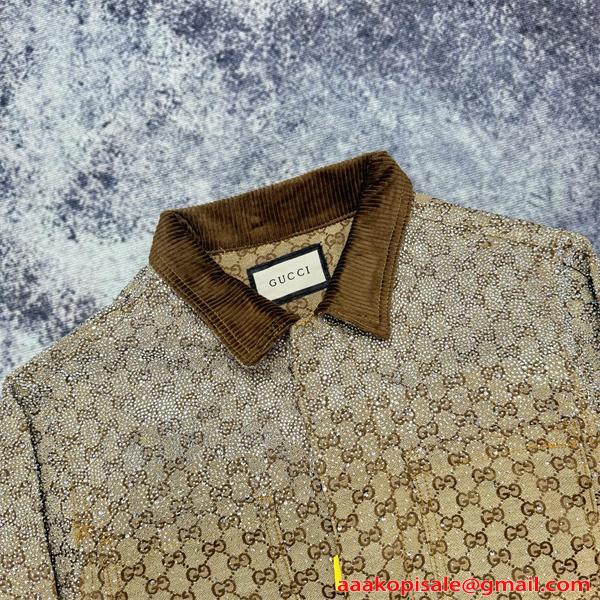 激安 ジャケット 上質仕立て 高級感漂う 大人カジュアル GUCCI グッチ コピー 