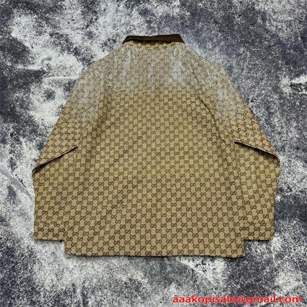 激安 ジャケット 上質仕立て 高級感漂う 大人カジュアル GUCCI グッチ コピー 