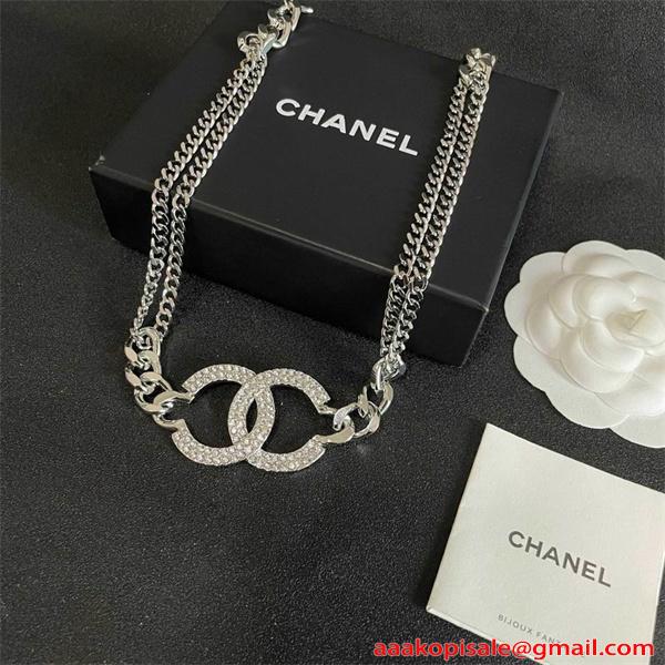 高級感漂う ネックレス 上品 2026新作 華やか アクセサリー シャネル コピー CHANEL