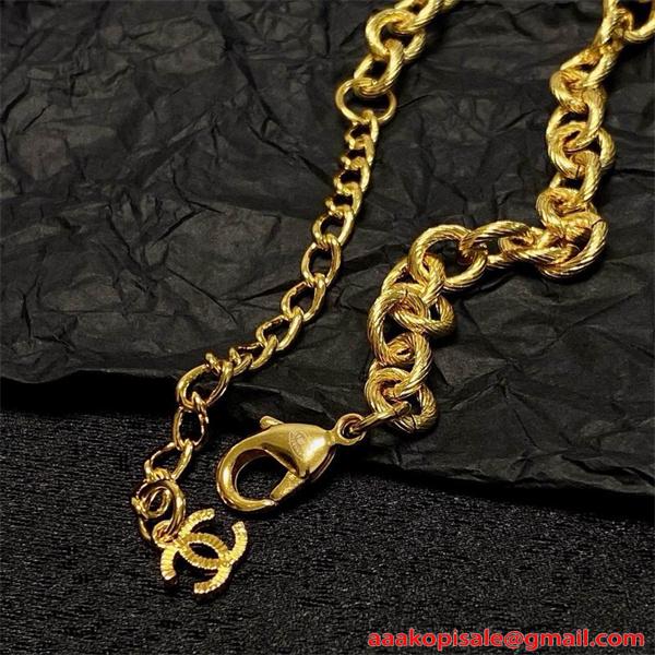 個性派 シャネル コピー CHANEL ネックレス モード系 アクセント 存在感抜群