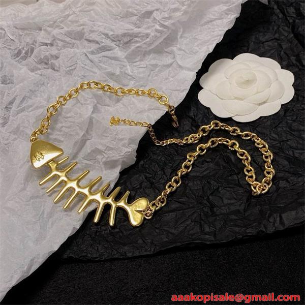 個性派 シャネル コピー CHANEL ネックレス モード系 アクセント 存在感抜群