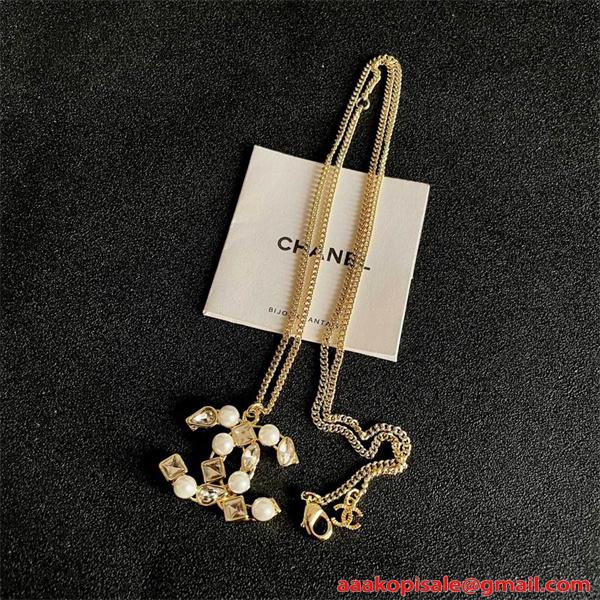シャネル コピー CHANEL 激安 ネックレス エレガント 高級感 演出 フェミニン