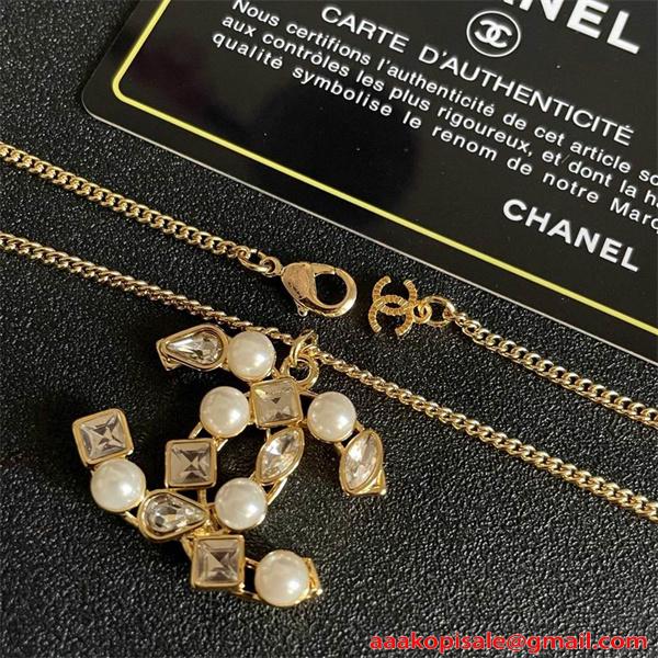 シャネル コピー CHANEL 激安 ネックレス エレガント 高級感 演出 フェミニン