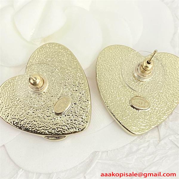 CHANEL シャネル コピー プレミアム ピンク ブラック 2026新作 ピアス 定番 人気