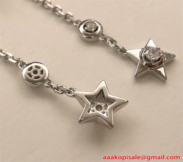 CHANEL シャネル コピー ピアス シルバー 2026新作 クール系 上質 おすすめ トレンド 