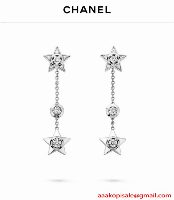 CHANEL シャネル コピー ピアス シルバー 2026新作 クール系 上質 おすすめ トレンド 