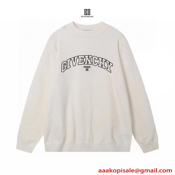 GIVENCHY ジバンシィ コピー 話題沸騰 刺繍 ニット 柔らか 快適 ゆったり 2026新作