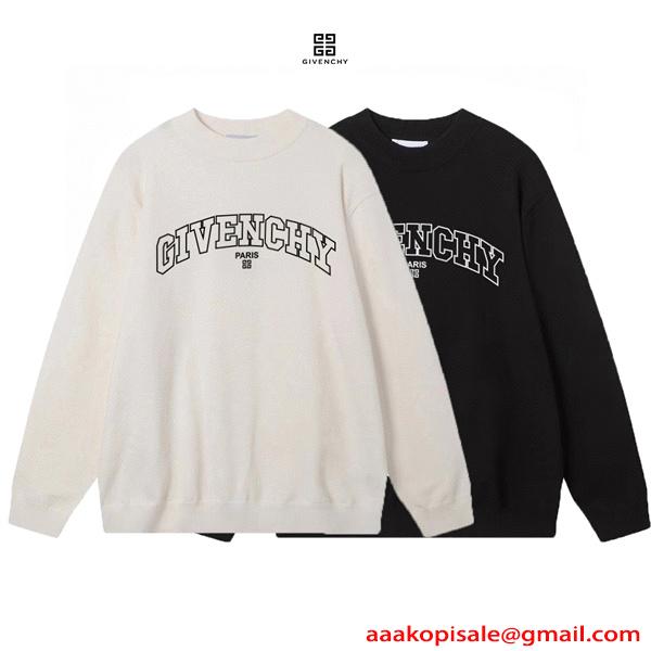 GIVENCHY ジバンシィ コピー 話題沸騰 刺繍 ニット 柔らか 快適 ゆったり 2026新作