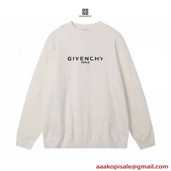 今季主役 ニット 上質コットン シンプル 大人カジュアル GIVENCHY ジバンシィ コピー