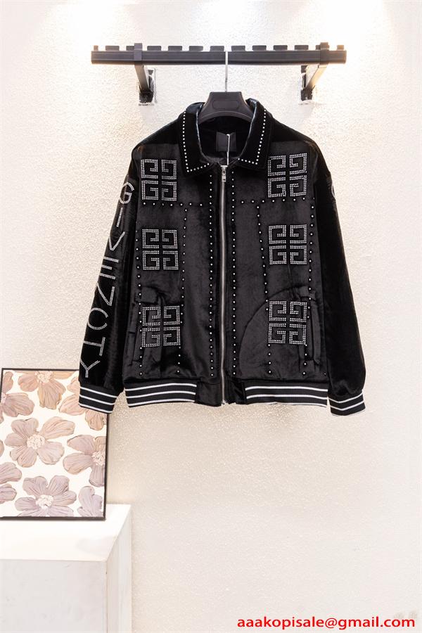 存在感 GIVENCHY ジバンシィ コピー ジャケット 個性派 光沢素材 ラグジュアリー