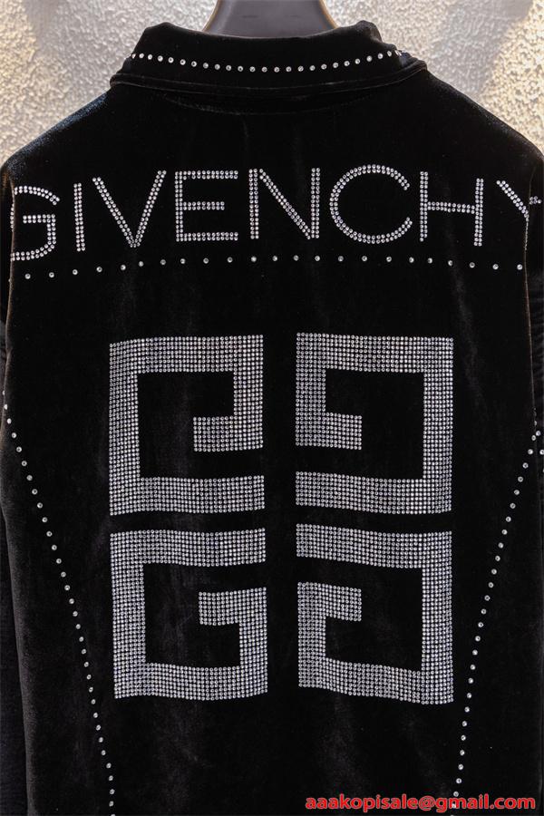 存在感 GIVENCHY ジバンシィ コピー ジャケット 個性派 光沢素材 ラグジュアリー