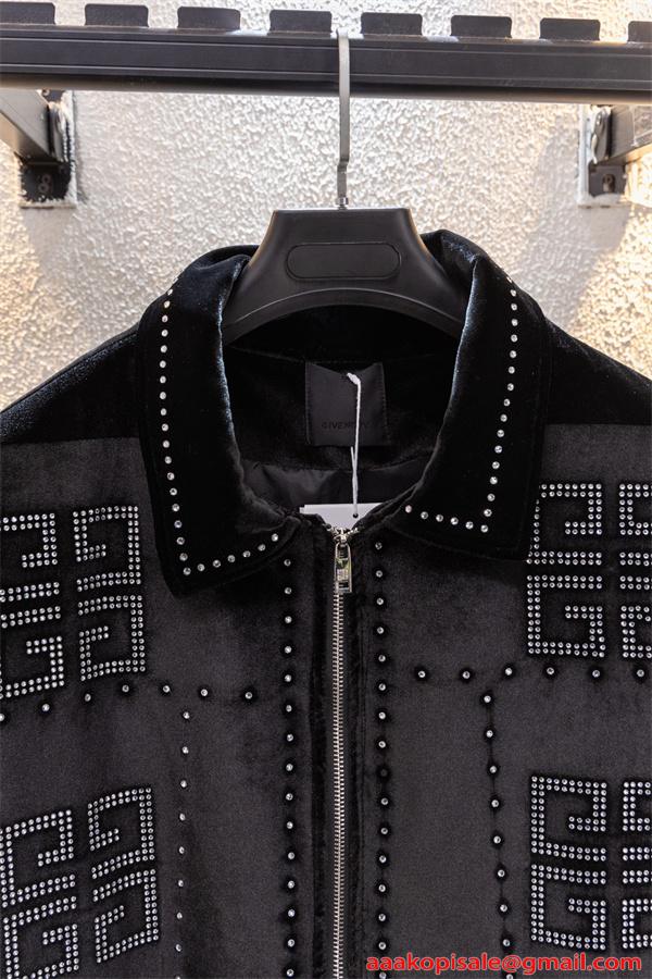 存在感 GIVENCHY ジバンシィ コピー ジャケット 個性派 光沢素材 ラグジュアリー