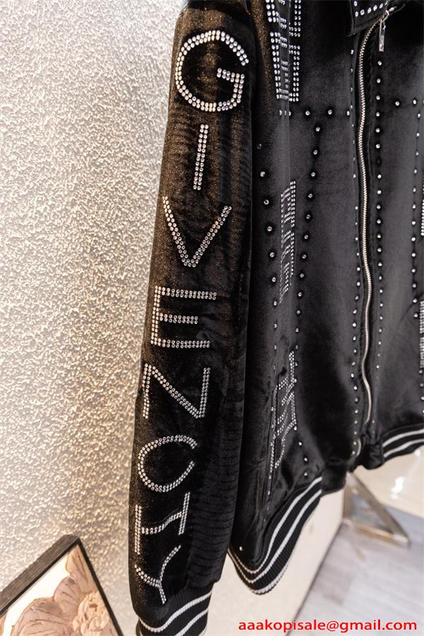 存在感 GIVENCHY ジバンシィ コピー ジャケット 個性派 光沢素材 ラグジュアリー