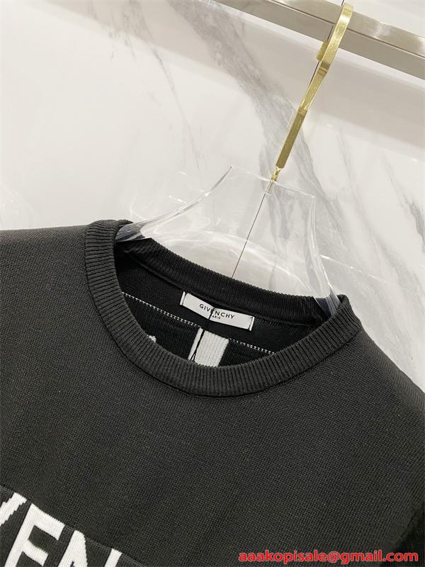 GIVENCHY ジバンシィ コピー 注目 プリント ロングTシャツ 柔らかコットン 通気快適