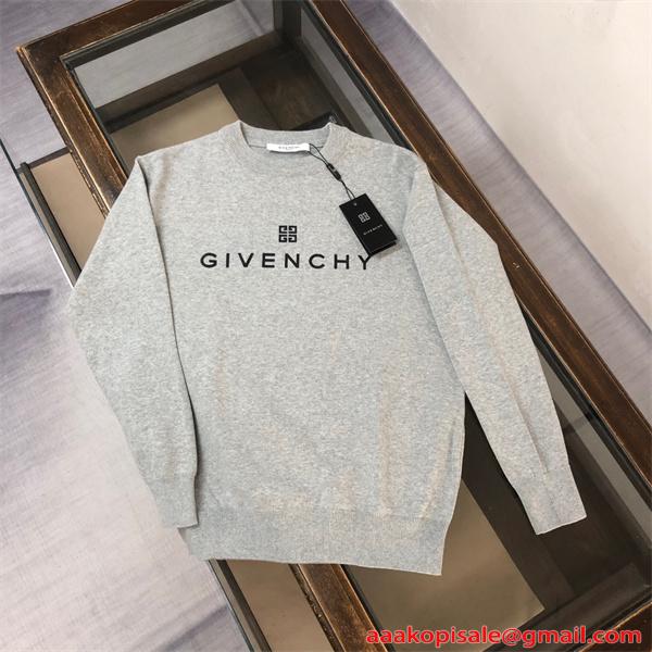 安定人気 GIVENCHY ジバンシィ コピー スウェット 柔軟裏毛 快適素材 大人カジュアル