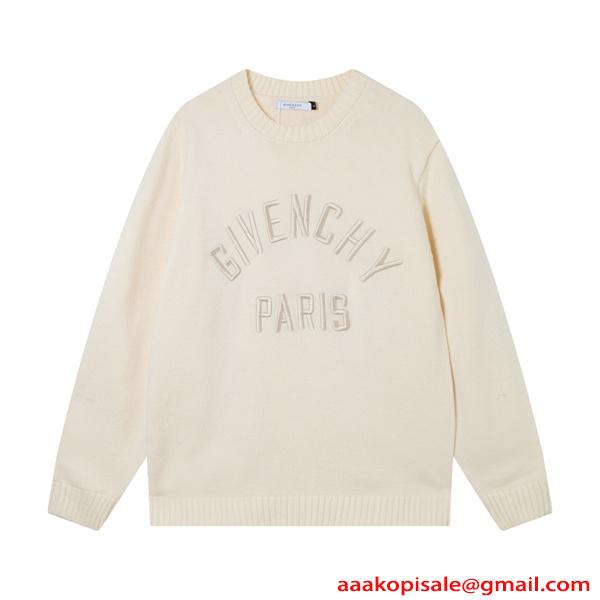高級感漂う 刺繍 プルオーバー 厚手構造 シンプル映え GIVENCHY ジバンシィ コピー