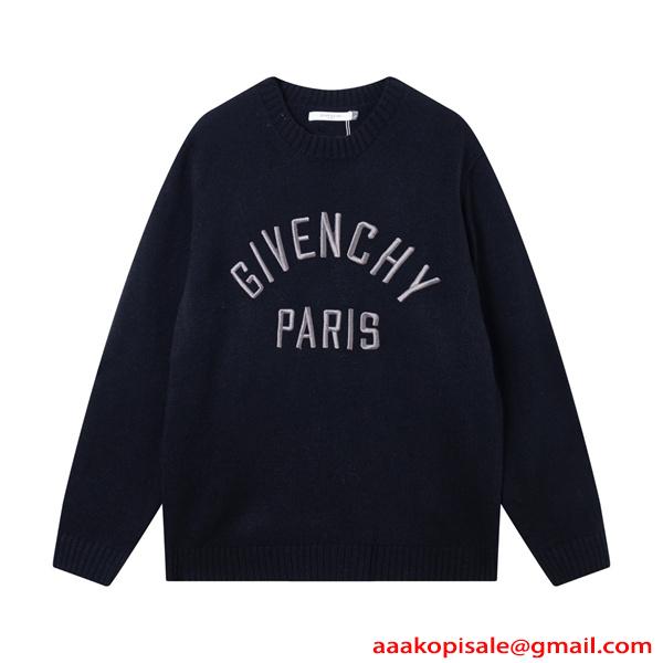 高級感漂う 刺繍 プルオーバー 厚手構造 シンプル映え GIVENCHY ジバンシィ コピー