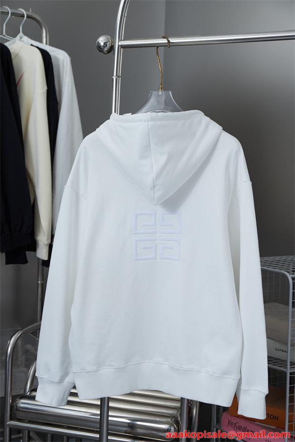  GIVENCHY ジバンシィ コピー パーカー 立体ロゴ 柔軟素材 快適着用 シンプル