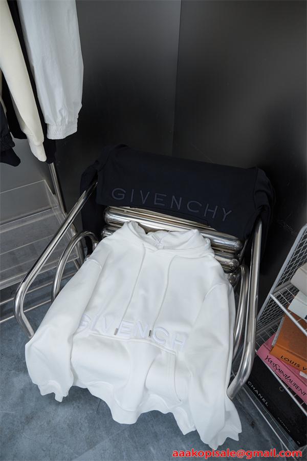  GIVENCHY ジバンシィ コピー パーカー 立体ロゴ 柔軟素材 快適着用 シンプル