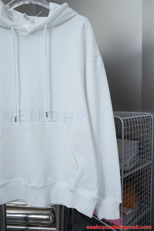  GIVENCHY ジバンシィ コピー パーカー 立体ロゴ 柔軟素材 快適着用 シンプル