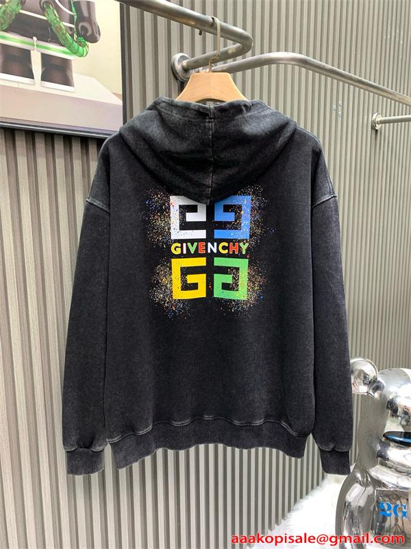 雰囲気抜群 GIVENCHY ジバンシィ コピー パーカー ゆったり設計 ストリート 2026新作