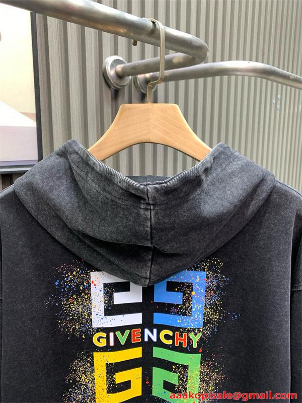 雰囲気抜群 GIVENCHY ジバンシィ コピー パーカー ゆったり設計 ストリート 2026新作