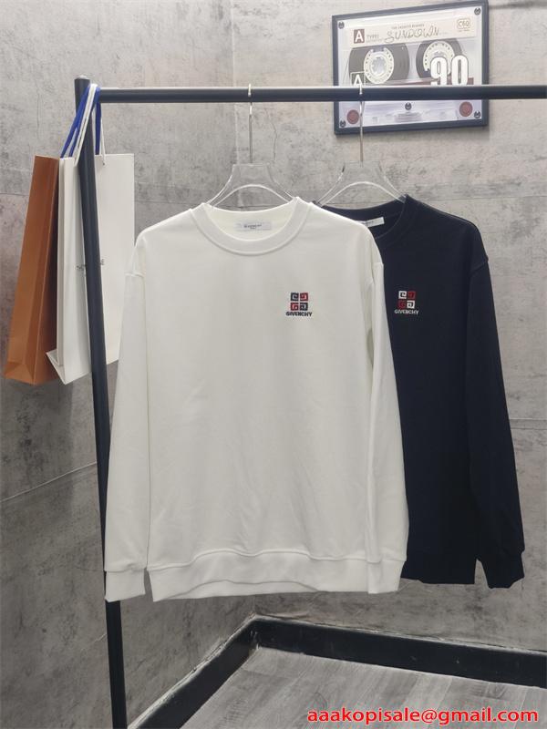 GIVENCHY ジバンシィ コピー 刺繍 トレーナー 滑らか素材 着回し万能 新定番