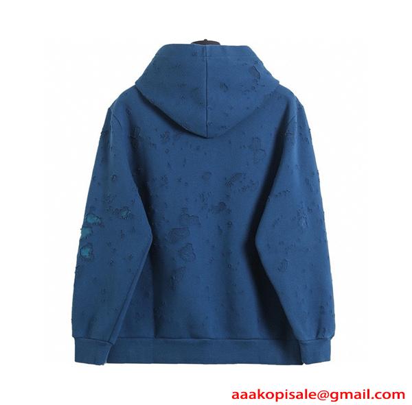  個性派 クラッシュ GIVENCHY ジバンシィ コピー パーカー 厚地コットン 保温