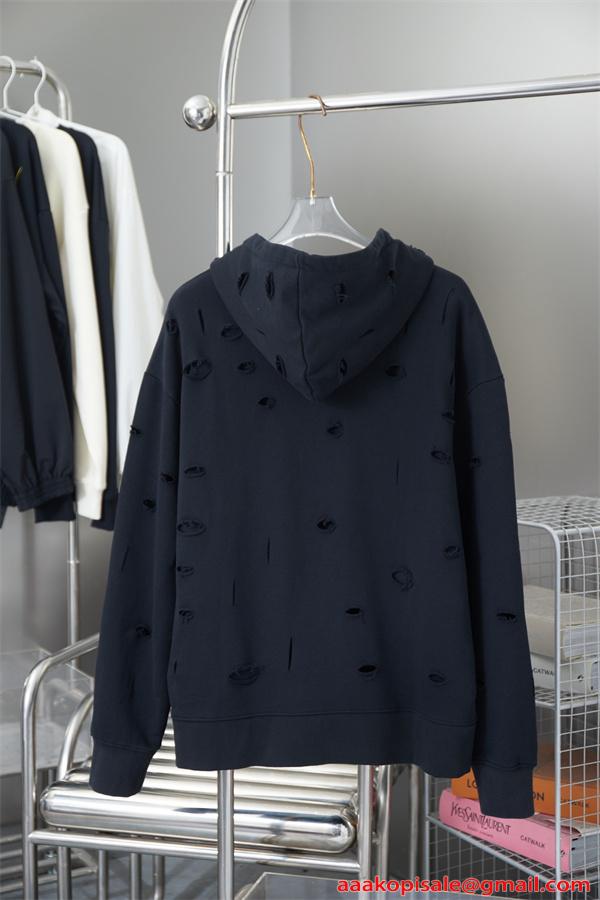 個性派演出 クラッシュ フーディー 厚手コットン 秋冬新作 GIVENCHY ジバンシィ コピー