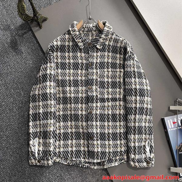 SAINT LAURENT イヴ・サンローラン コピー 高見え素材 ジャケット 厚手 防寒 クラシック 季節限定