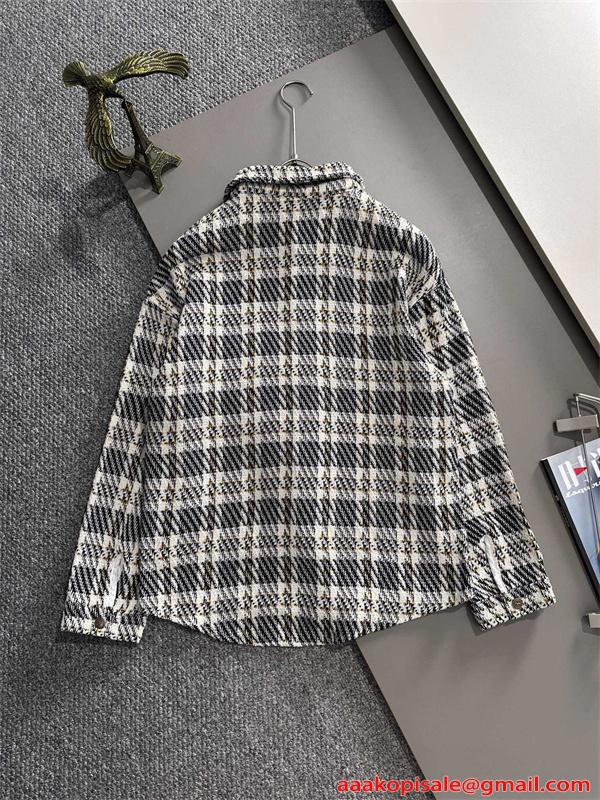 SAINT LAURENT イヴ・サンローラン コピー 高見え素材 ジャケット 厚手 防寒 クラシック 季節限定