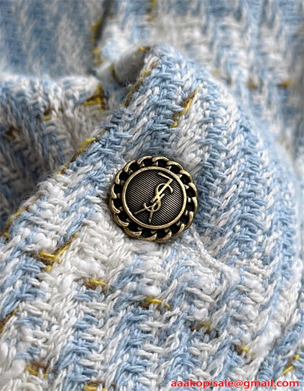 爽やか シャツアウター 起毛 カジュアル主役 秋冬人気 SAINT LAURENT イヴ・サンローラン コピー