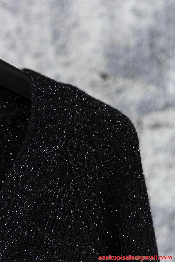 高級感漂う SAINT LAURENT イヴ・サンローラン コピー ニット カーディガン 上品 防寒 モード