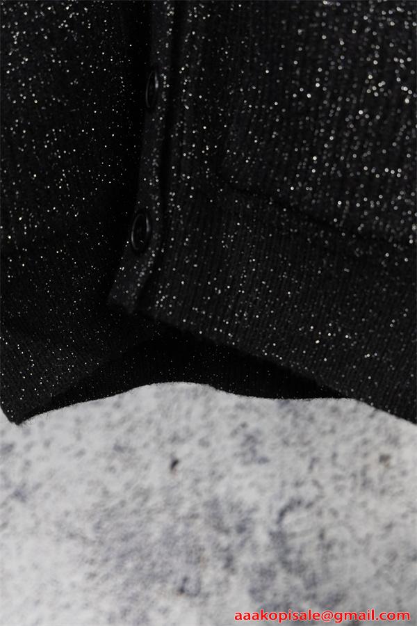 高級感漂う SAINT LAURENT イヴ・サンローラン コピー ニット カーディガン 上品 防寒 モード