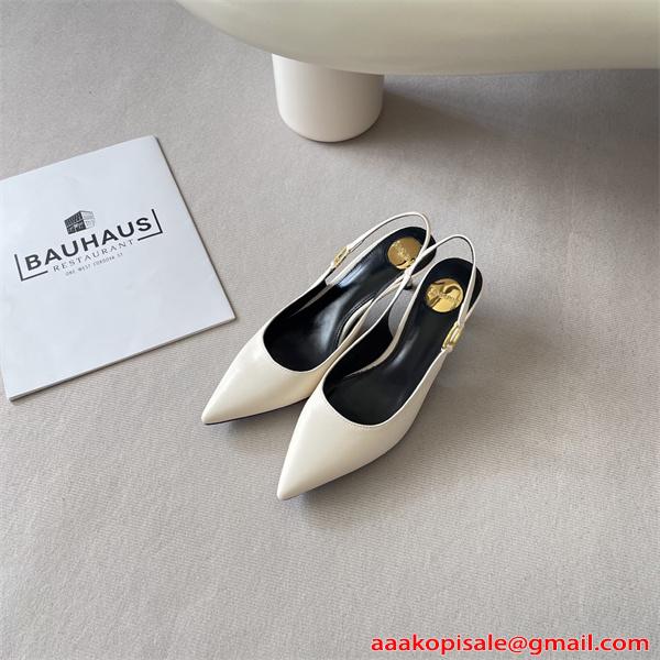 洗練 SAINT LAURENT イヴ・サンローラン コピー ハイヒール 上品 8.0CMヒール 通勤対応 大人フェミニン