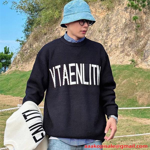 存在感抜群 VALENTINO ヴァレンティノ コピー セーター 厚手 防寒 高級感 新作モデル