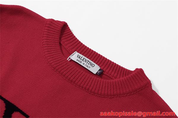 VALENTINO ヴァレンティノ コピー 刺繍 ニットプルオーバー 軽量設計 映えるコーデ 季節限定
