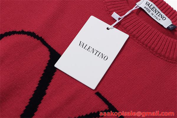 VALENTINO ヴァレンティノ コピー 刺繍 ニットプルオーバー 軽量設計 映えるコーデ 季節限定