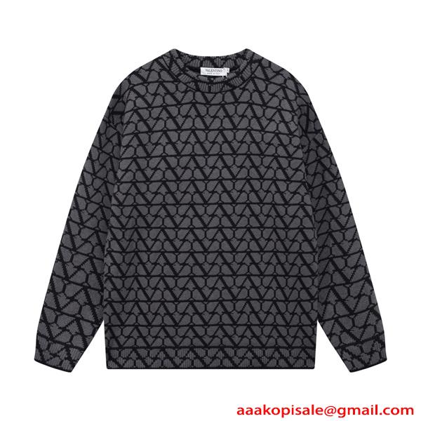VALENTINO ヴァレンティノ コピー セーター 立体編地 厚手仕様 モード映え 秋冬主役 2026新作