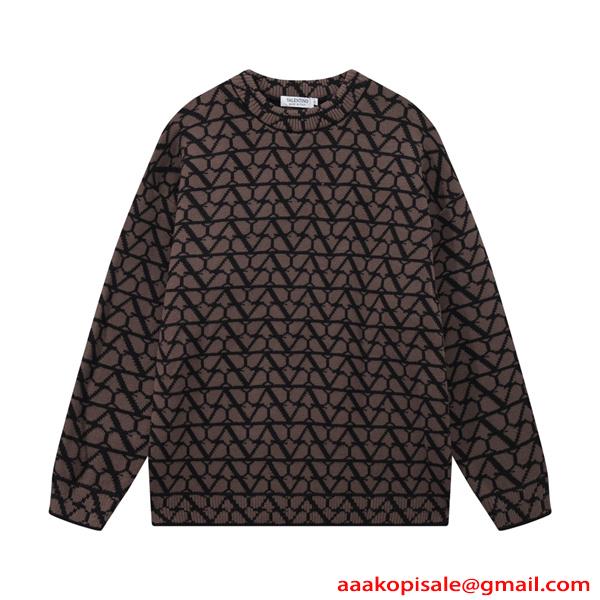 VALENTINO ヴァレンティノ コピー セーター 立体編地 厚手仕様 モード映え 秋冬主役 2026新作