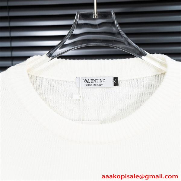 2026新作 セーター 滑らか編み 上品印象 大人カジュアル VALENTINO ヴァレンティノ コピー