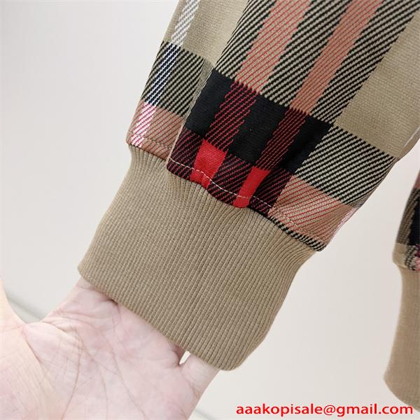 BURBERRY バーバリー コピー パーカー 起毛素材 防寒仕様 人気モデル