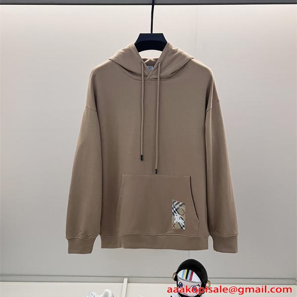 上品 カジュアル BURBERRY バーバリー コピー パーカー 厚手生地 大人向け 新作   