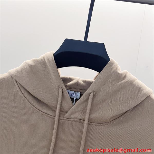 上品 カジュアル BURBERRY バーバリー コピー パーカー 厚手生地 大人向け 新作   