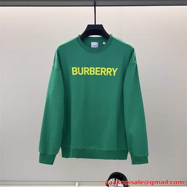 BURBERRY バーバリー コピー プリント トレーナー 厚手生地 ストリート 2026新作