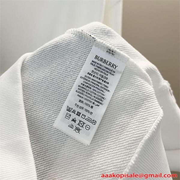 BURBERRY バーバリー コピー 2026新作 トレーナー 滑らか質感 軽量仕様 デイリー万能