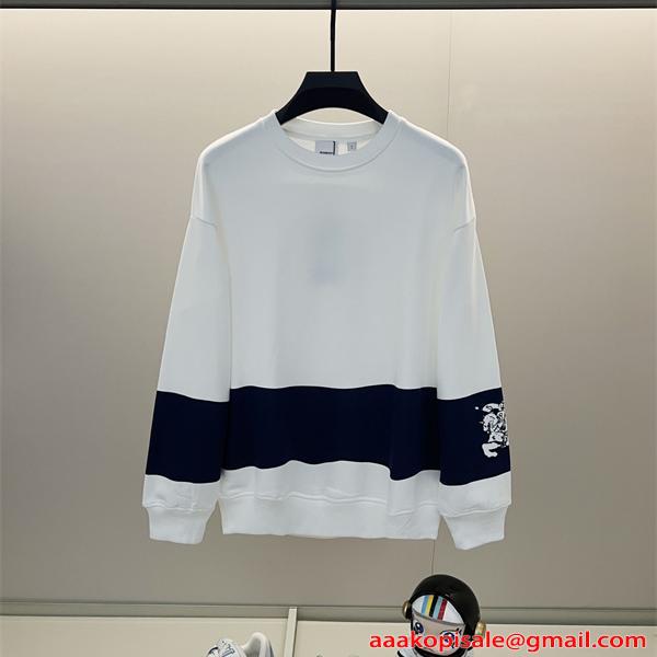 BURBERRY バーバリー コピー 2026新作 トレーナー 滑らか質感 軽量仕様 デイリー万能