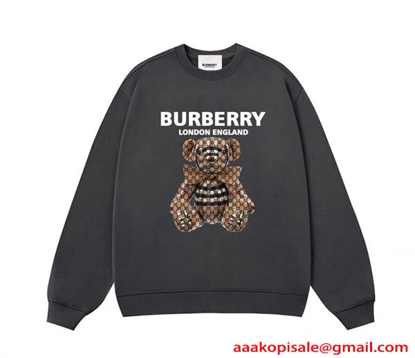 高級感演出 トレーナー 厚手裏毛 存在感主役 秋冬人気 BURBERRY バーバリー コピー