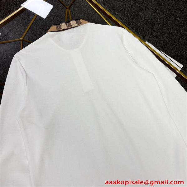 上品 BURBERRY バーバリー コピー 長袖トップス 柔軟素材 クラシック 大人カジュアル