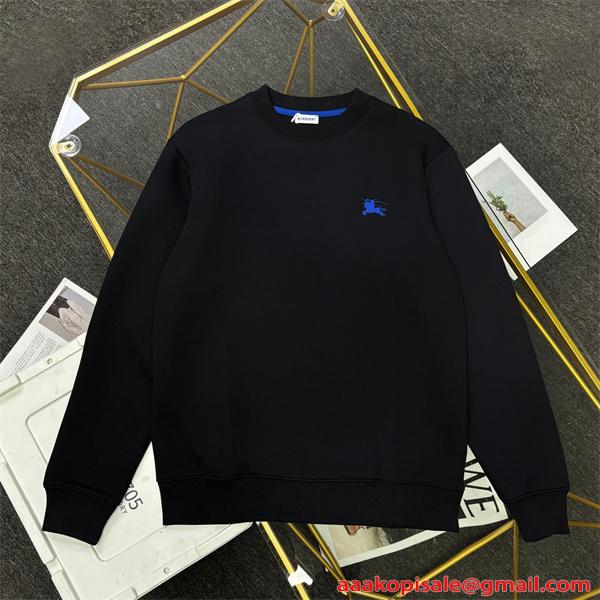 BURBERRY バーバリー コピー 2026新作 刺繍 トレーナー 当店イチオシ モード系